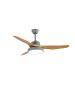 it-Lighting Nitinat 25W 3CCT LED Fan Light in Gray with Wooden Color 102000230